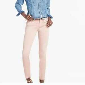 Lucky Brand Blush Mid-Rise Crop Ava Frayed Hem Size 6/28